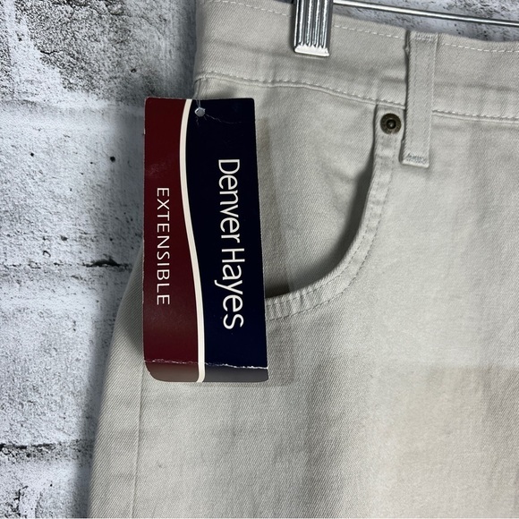 Vintage 90s Y2K Khaki Maxi Trouser Skirt NWT Size 6 - Picture 3 of 11